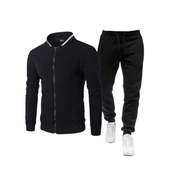 Black Track Suit (ziper)